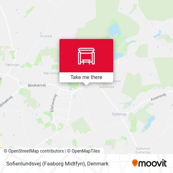 Sofienlundsvej (Faaborg Midtfyn) map