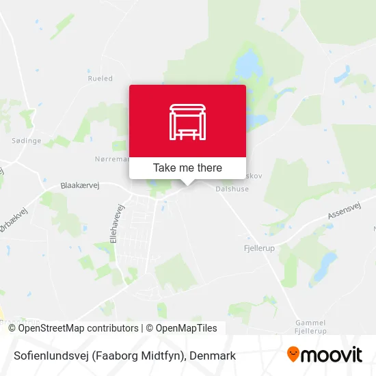 Sofienlundsvej (Faaborg Midtfyn) map