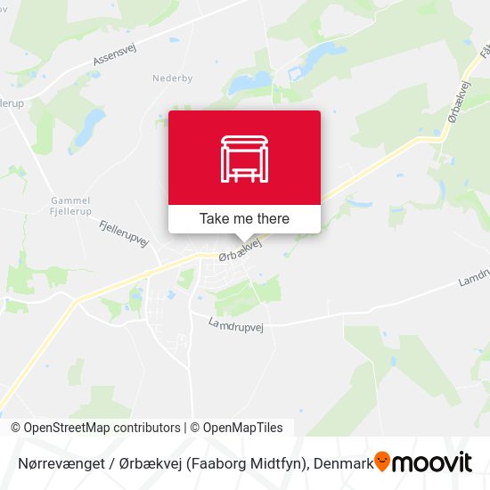 Nørrevænget / Ørbækvej (Faaborg Midtfyn) map
