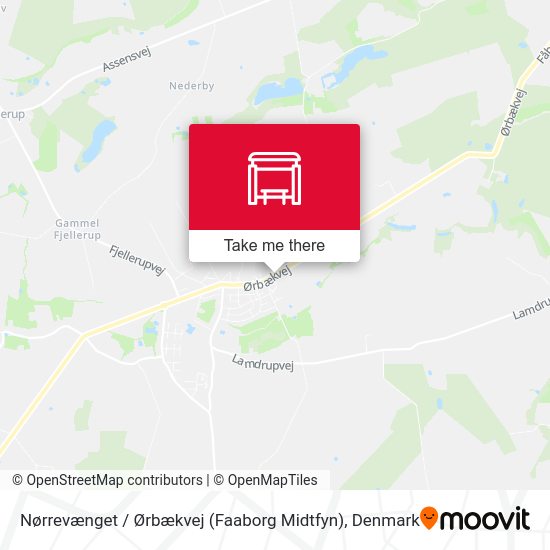 Nørrevænget / Ørbækvej (Faaborg Midtfyn) map