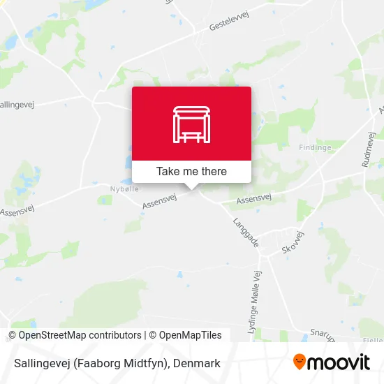 Sallingevej (Faaborg Midtfyn) map