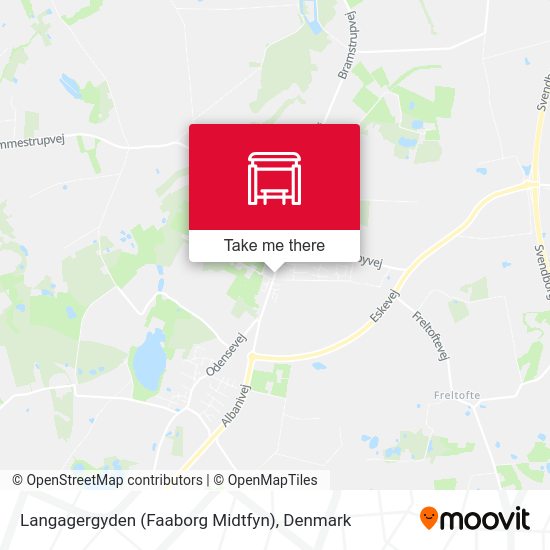 Langagergyden (Faaborg Midtfyn) map