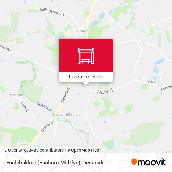 Fuglebakken (Faaborg Midtfyn) map