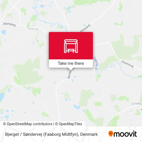 Bjerget / Søndervej (Faaborg Midtfyn) map