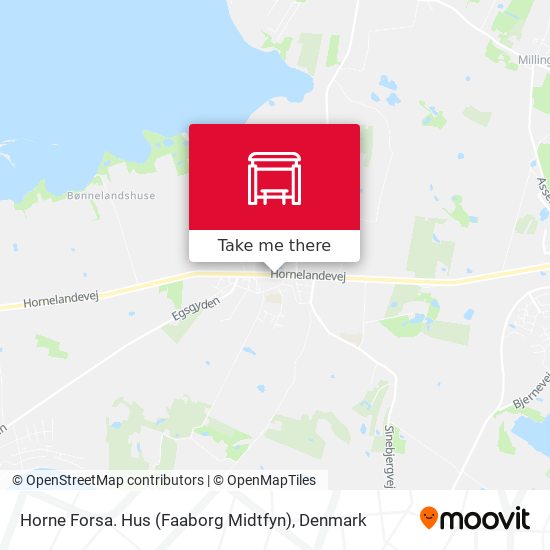Horne Forsa. Hus (Faaborg Midtfyn) map