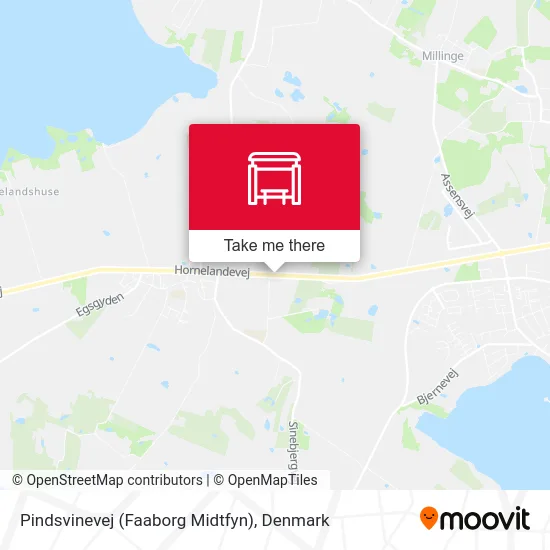 Pindsvinevej (Faaborg Midtfyn) map
