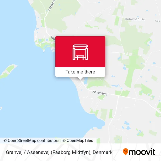Granvej / Assensvej (Faaborg Midtfyn) map