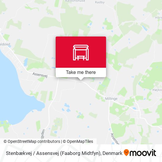 Stenbækvej / Assensvej (Faaborg Midtfyn) map