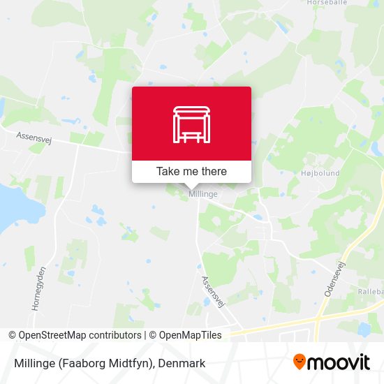 Millinge (Faaborg Midtfyn) map