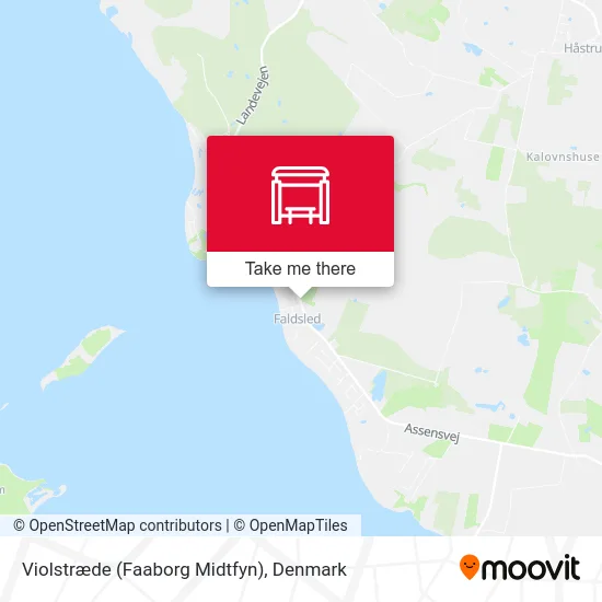 Violstræde (Faaborg Midtfyn) map