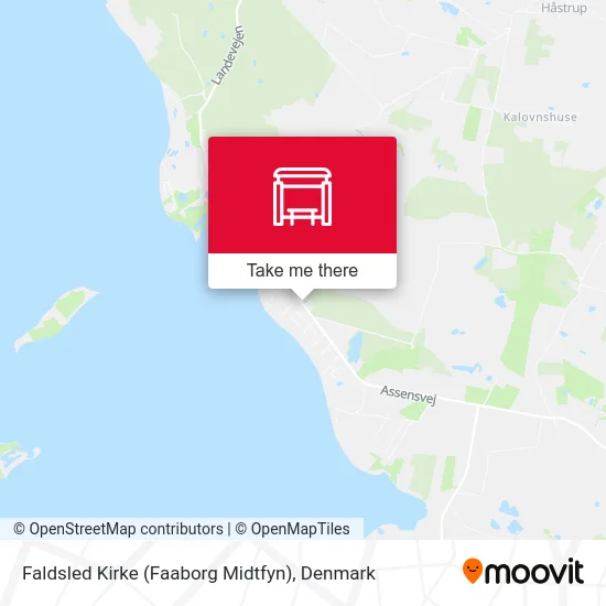 Faldsled Kirke (Faaborg Midtfyn) map