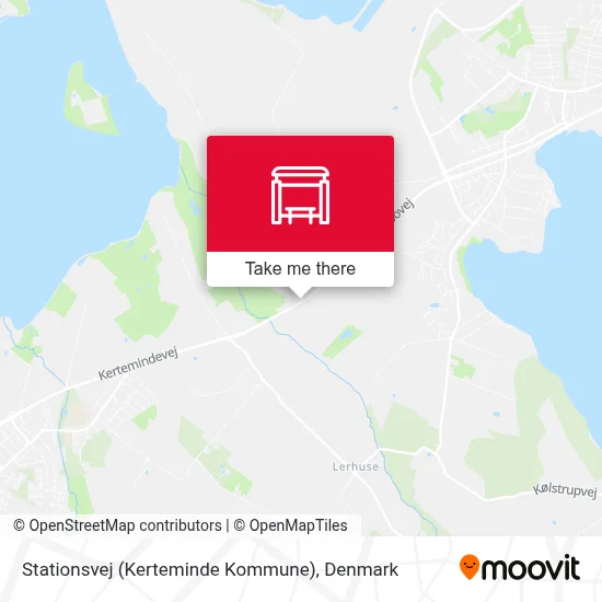 Stationsvej (Kerteminde Kommune) map