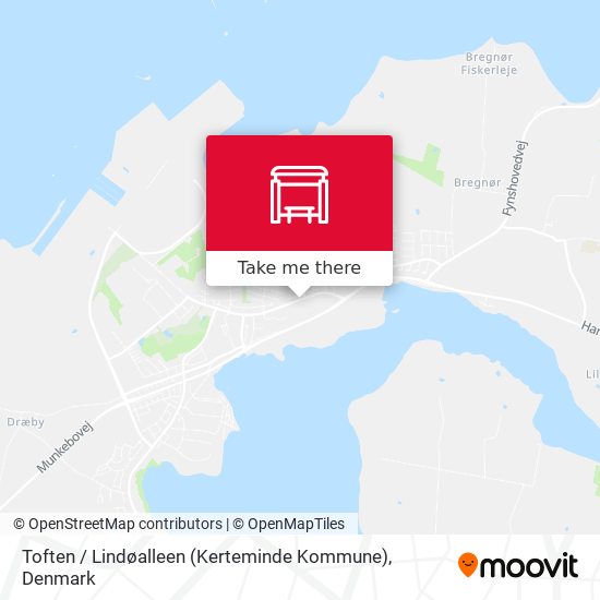 Toften / Lindøalleen (Kerteminde Kommune) map