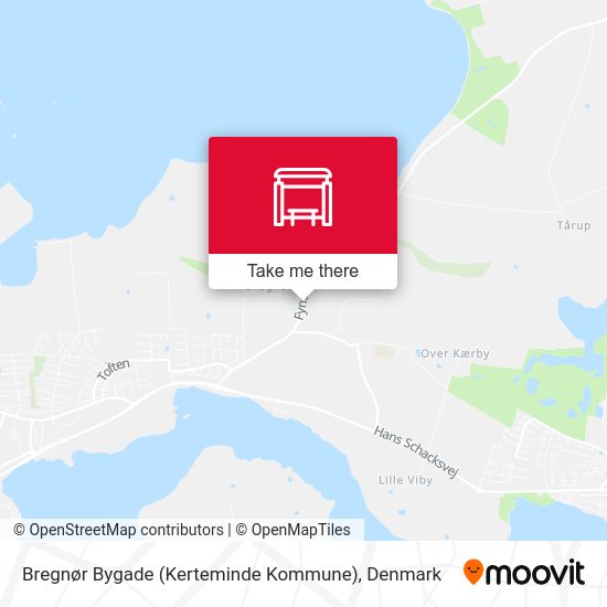 Bregnør Bygade (Kerteminde Kommune) map