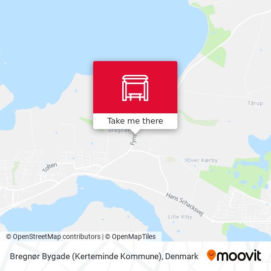 Bregnør Bygade (Kerteminde Kommune) map