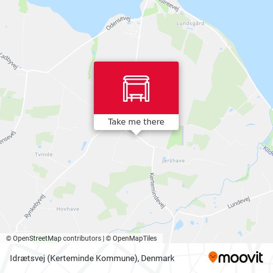 Idrætsvej (Kerteminde Kommune) map