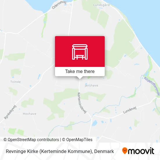 Revninge Kirke (Kerteminde Kommune) map