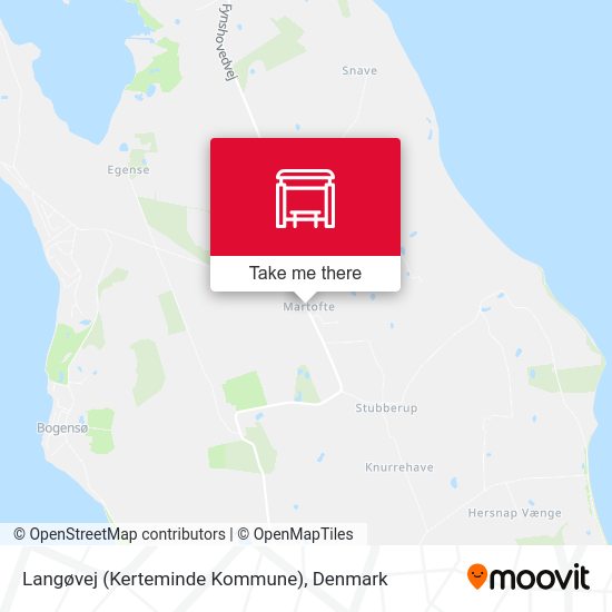 Langøvej (Kerteminde Kommune) map