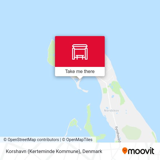 Korshavn (Kerteminde Kommune) map
