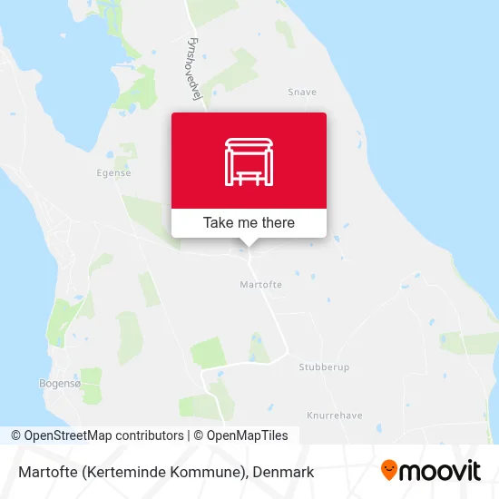 Martofte (Kerteminde Kommune) map