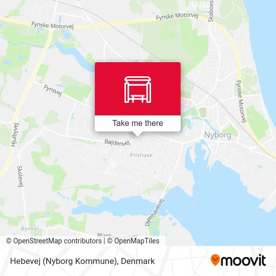 Hebevej (Nyborg Kommune) map