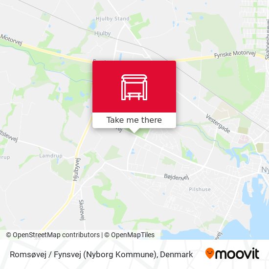 Romsøvej / Fynsvej (Nyborg Kommune) map