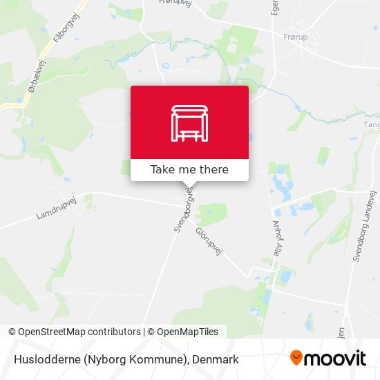 Huslodderne (Nyborg Kommune) map