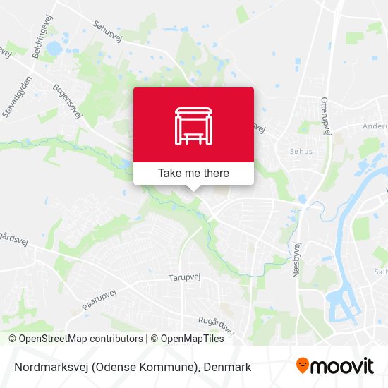 Nordmarksvej (Odense Kommune) map