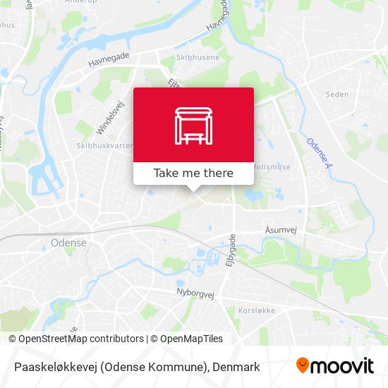 Paaskeløkkevej (Odense Kommune) map