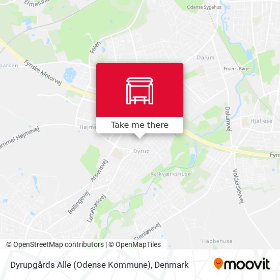 Dyrupgårds Alle (Odense Kommune) map