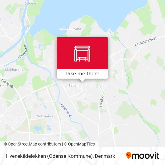 Hvenekildeløkken (Odense Kommune) map