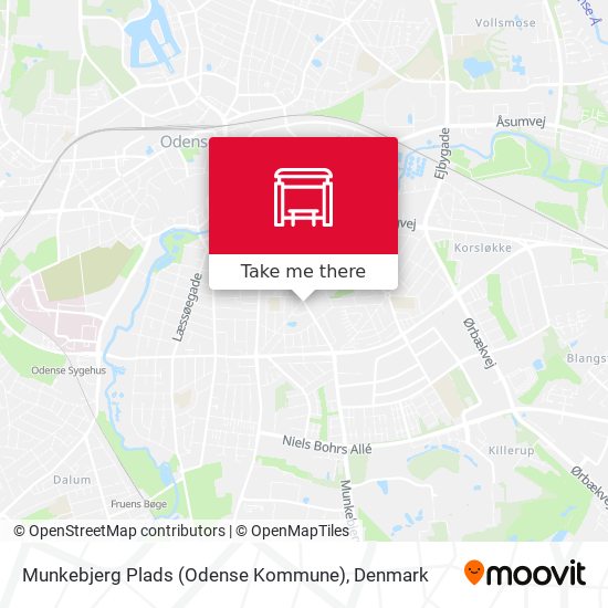 Munkebjerg Plads (Odense Kommune) map