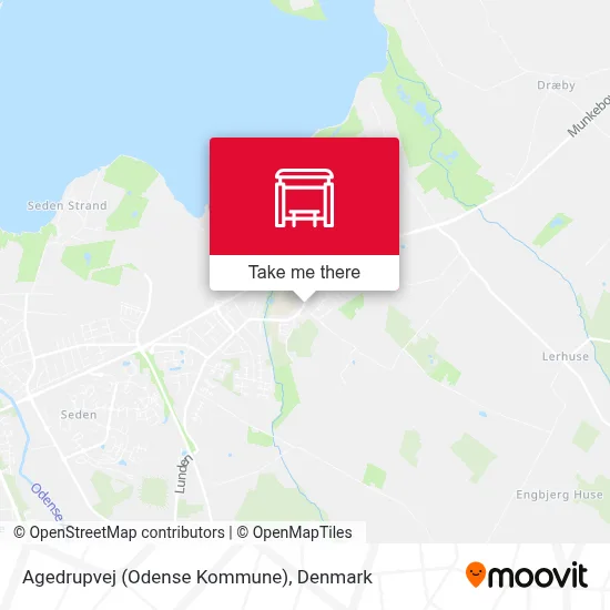 Agedrupvej (Odense Kommune) map