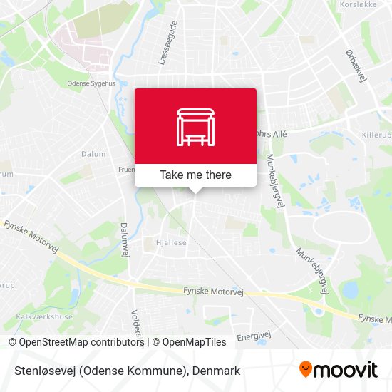 Stenløsevej (Odense Kommune) map