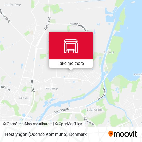 Høstlyngen (Odense Kommune) map