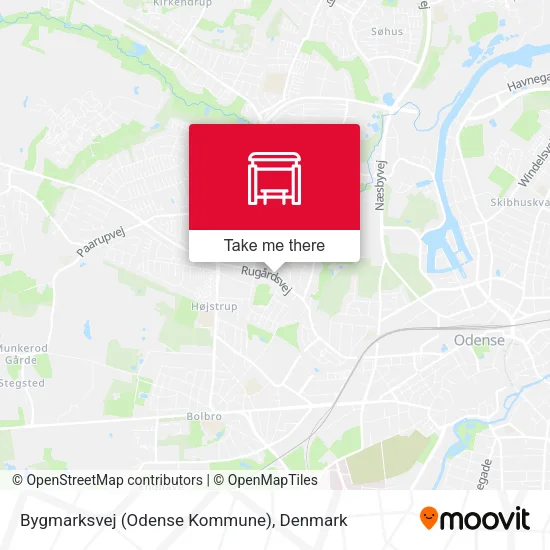 Bygmarksvej (Odense Kommune) map