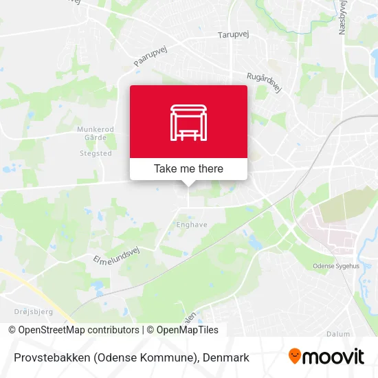 Provstebakken (Odense Kommune) map