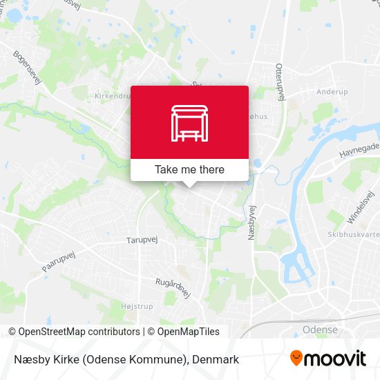Næsby Kirke (Odense Kommune) map