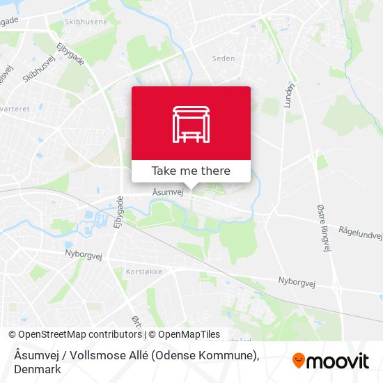 Åsumvej / Vollsmose Allé (Odense Kommune) map