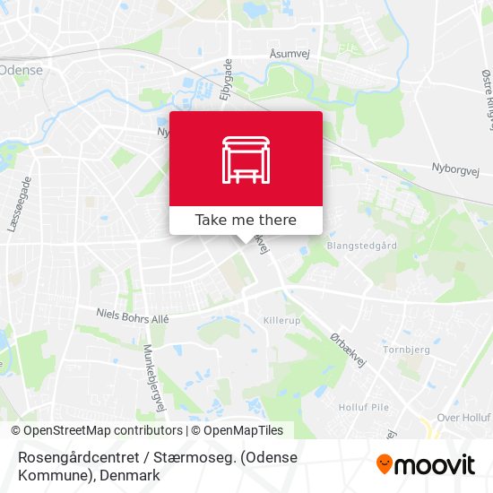 Rosengårdcentret / Stærmoseg. (Odense Kommune) map