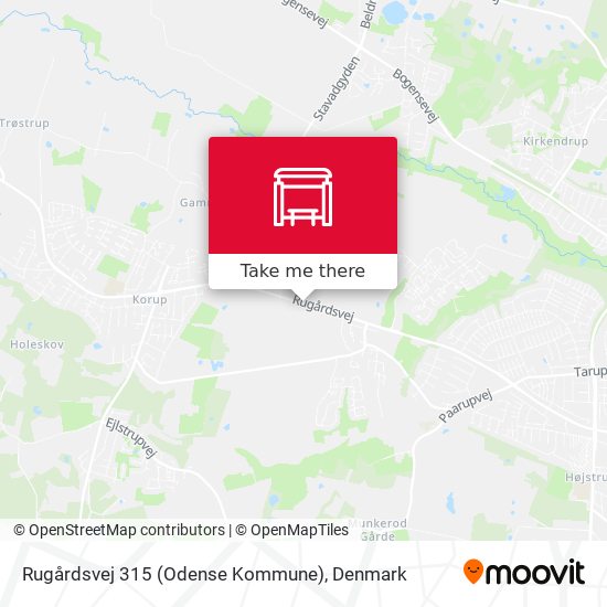 Rugårdsvej 315 (Odense Kommune) map