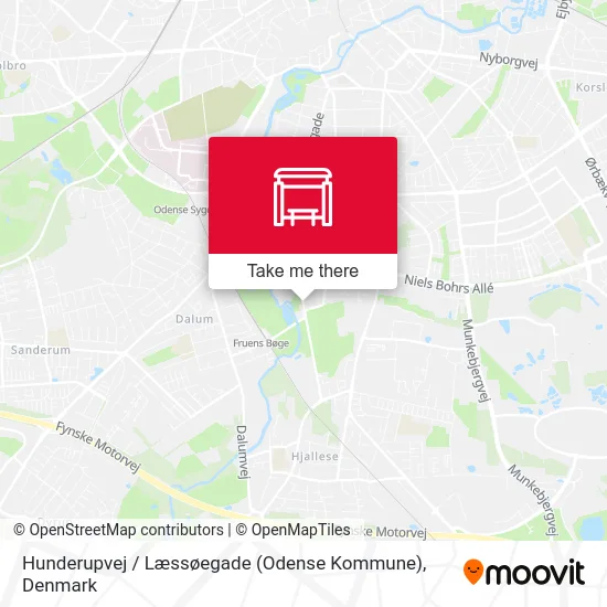 Hunderupvej / Læssøegade (Odense Kommune) map