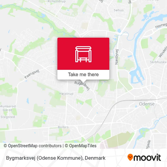 Bygmarksvej (Odense Kommune) map