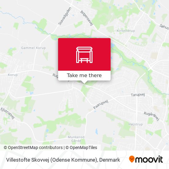 Villestofte Skovvej (Odense Kommune) map