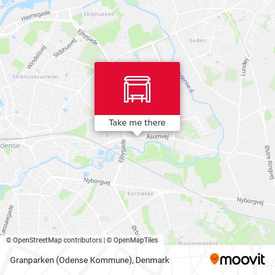 Granparken (Odense Kommune) map