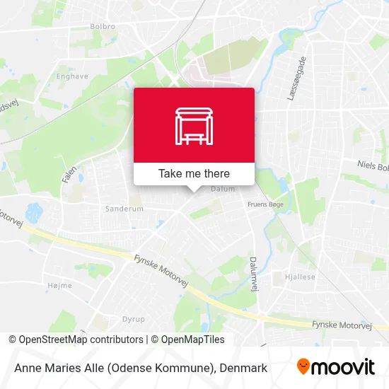 Anne Maries Alle (Odense Kommune) map