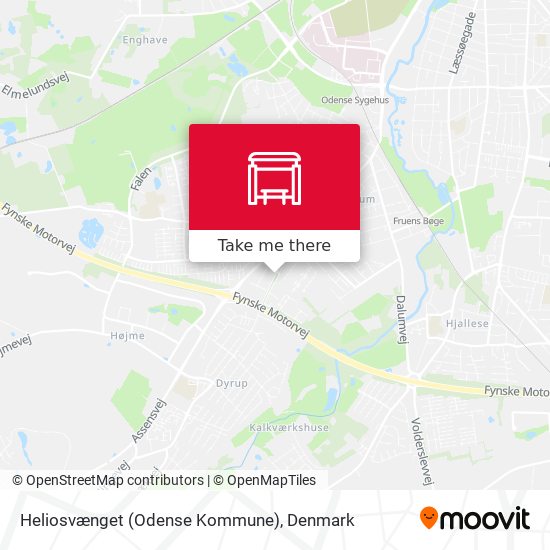 Heliosvænget (Odense Kommune) map