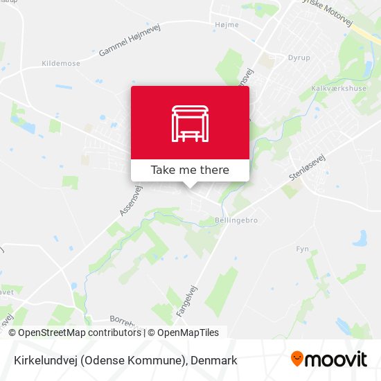 Kirkelundvej (Odense Kommune) map