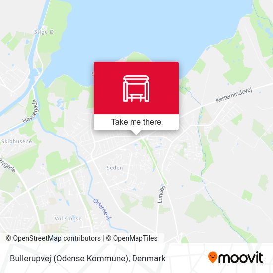Bullerupvej (Odense Kommune) map