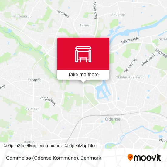 Gammelsø (Odense Kommune) map